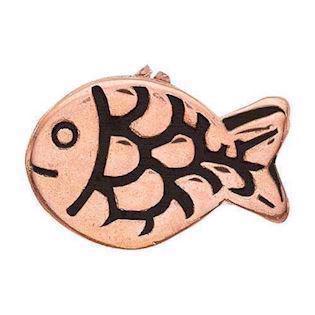 Christina Collect Rose Gold Plated 925 Sterling Silber Fish Small Rose Gold Plated Fish , Modell 603-R6